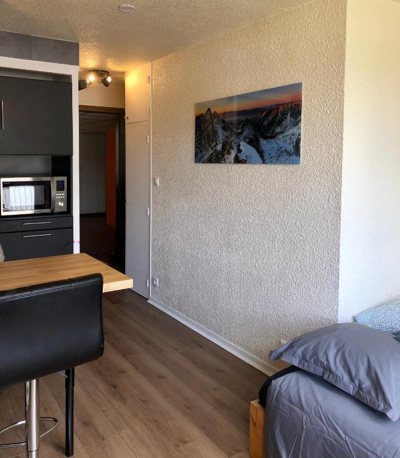Studio Lumineux Neuf Dans L'Hyper Centre Avec Vue Chamonix Kültér fotó