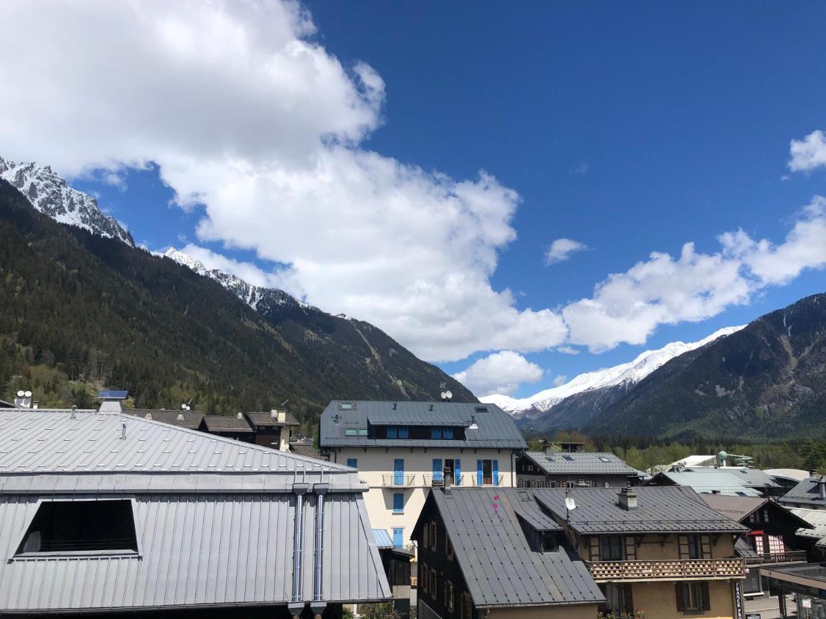Studio Lumineux Neuf Dans L'Hyper Centre Avec Vue Chamonix Kültér fotó