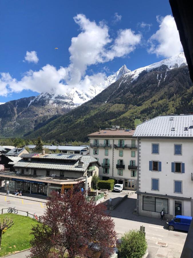 Studio Lumineux Neuf Dans L'Hyper Centre Avec Vue Chamonix Kültér fotó