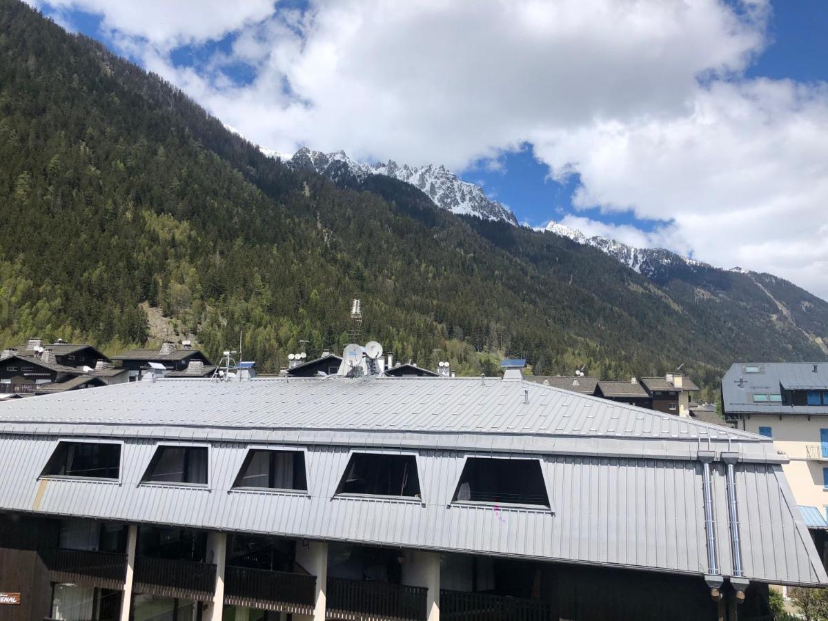 Studio Lumineux Neuf Dans L'Hyper Centre Avec Vue Chamonix Kültér fotó